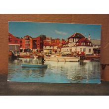 THE QUAY, LYMINGTON, Hampshire. used postcard Colourmaster 1978 pm #