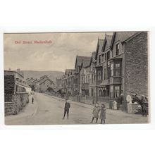 Doll Street Machynlleth Postcard Montgomeryshire J Evans Everton Series