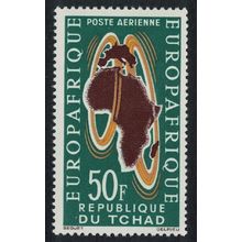 Chad European-African Economic Convention 1963 MNH SG#100