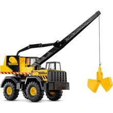 Tonka Steel Classics Mighty Crane - Made with Steel & Sturdy Plastic, Yellow Toy