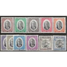 Grenada 1951 Set to 50c SG172-182 Mounted Mint .