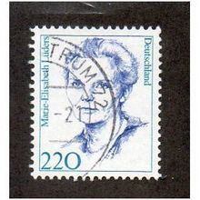 GER 1997 220pf 'FAMOUS WOMEN -M.E LUDERS' FINE USED (EBID30-172)