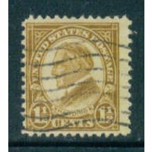Used 633 1 1/2c Warren Harding Barely Clears M06788