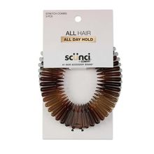 Scunci Stretch Combs 3 Pcs
