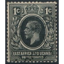 KGV: 1c - East Africa & Uganda 1912 - FH - SG 44 (C)