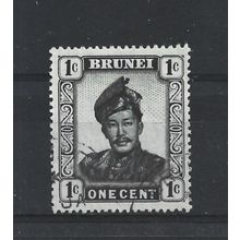 Brunei.SG100 1c Sultan Omar Ali Saifuddin.Fine Used.Aug25f