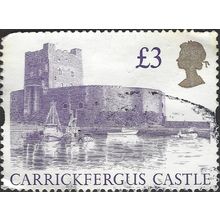 GB, Elizabeth II, Carrickfergus Castle, violet 1995, £3