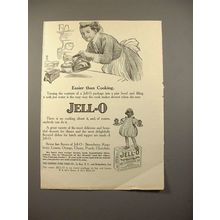 1913 Jell-o Jello Ad - Easier Than Cooking!