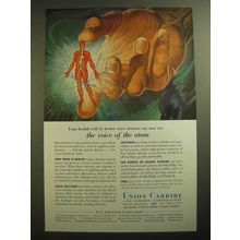 1955 Union Carbide Ad - The Voice of the Atom