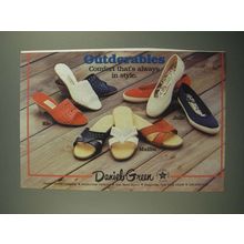 1987 Daniel Green Shoes Ad - Rio, Julie, Malibu