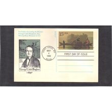 FDC Artmaster UX147 15c George Bingham (Cachet-U/A) CV39398