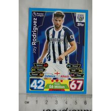 2017/18 Match Attax 340 Jay Rodriguez, West Bromwich Albion