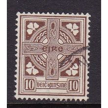 IRELAND EIRE 1940-68 WMK 22 TYPE 10d VALUE USED SG121