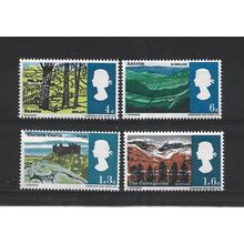 GB.Landscapes set of 4.Mounted Mint.Jul25b