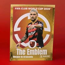 GIORGIAN DE ARRASCAETA GOLD - FLAMENGO THE EMBLEM - CLUB WORLD CUP 2025 PANINI