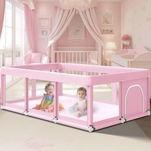 74" ×50" Large Baby Playpen, Baby Playard for Babies and Toddlers, Play Pens for