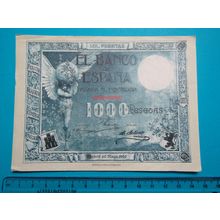 Espana Spain 1907 1000 Pesetas Banknote Reproduction - 172