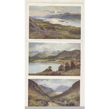 5 View Lakes Cumbria early early 20th C. Valentines Letter Card
