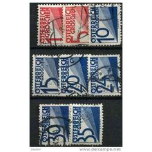 1925 8 different values - #9 fine used (o)