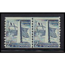 1056 2 1/2c Bunker Hill Fine MNH CLP QA0036