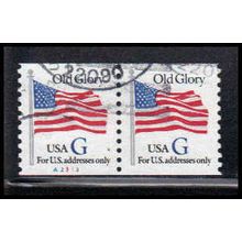 Used 2890 32c G Old Glory Very Fine CNP Left A2313 PA1568