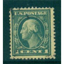 Used 405 1c George Washington Fine Plus A08689