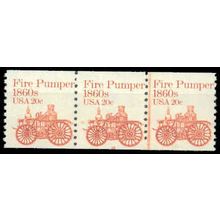 1908 20c Fire Pumper Just Clears MNH Dry Gum PNC 15/3 G0275