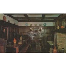 The Jacobean Hall Castle Museum York Yorkshire Rare 1970s Mint Postcard