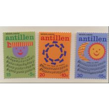 Netherlands Antilles Stamps Scott #B131 To B133, Mint Hinged