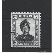 Brunei.SG104 6c Sultan Omar Ali Saifuddin.Fine Used.Aug25n