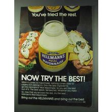 1978 Hellmann's Mayonnaise Ad - You've Tried the Rest