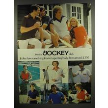 1978 Jockey Clothes Ad - Join The Club