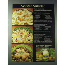 1978 Hellmann's Mayonnaise Ad - Superb Ambrosia Salad