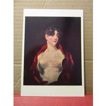 MRS SCOTT MONCRIEFF by Sir H Raeburn unused postcard National Gallery Scotland /