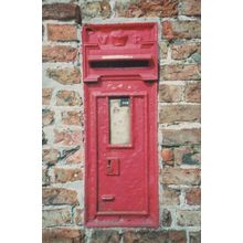 East Lutton Yorkshire Letterbox Royal Mail Post Box Postcard