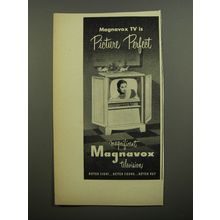 1952 Magnavox Television Ad - Magnavox TV is picture perfect