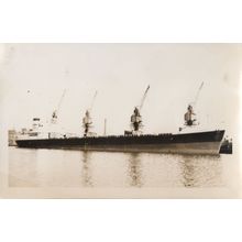 Silvercrag Motor Vessel Carrier Ship in 1957 Vintage Photo