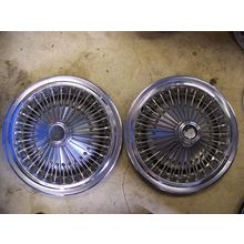 1975 76 77 78 DODGE CHARGER WIRE HUBCAPS WHEEL COVERS CORDOBA DIPLOMAT MAGNUM
