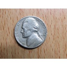 1958d USA 5 Cents Jefferson Nickel Coin