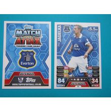 93. Phil Jagielka - Everton - Match Attax 2013/14 Football Card EF1