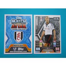118. Steve Sidwell - Fulham - Match Attax 2013/14 Football Card EF1