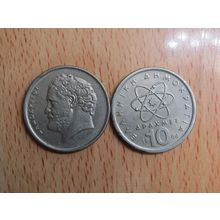Greece 1984 10 Drachma Coin