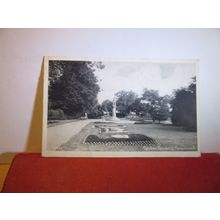 GORDON GARDENS, GRAVESEND, KENT. used vintage postcard by B. P. & Co. 1956 pm =