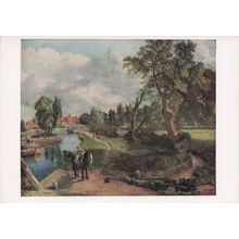 John Constable Flatford Mill Tate Gallery Painting Postcard
