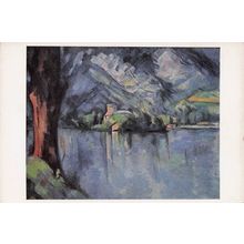 Paul Cezanne Le Lac D'Annecy Tate Gallery Painting Postcard