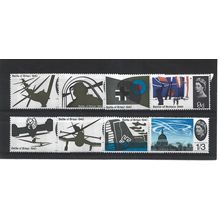 GB.25th Anniversary of Battle of Britain set of 8.Phosphor Issue.M/Mint.Jul25