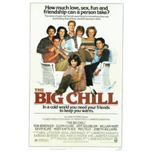 The Big Chill- US 1983 Poster Canvas Movie Film Print A0 A1 A2 A3 A4 A5 A6 Art W