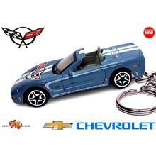 VERY RARE KEYCHAIN 98~05 BLUE CHEVY CORVETTE C5 CONVERTIBLE