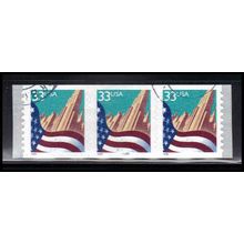 Used 3281 33c U.S. Flag Over City Fine PNC 5555A/3 PA4092