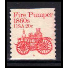 1908v 20c Fire Pumper Fine MNH Dry Gum CNS 5 PA5711